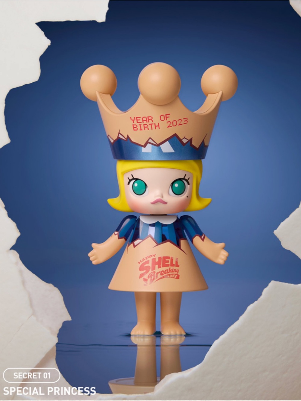 POP MART Mega Royal Molly 100% Series 1 - Special Princess (SECRET)